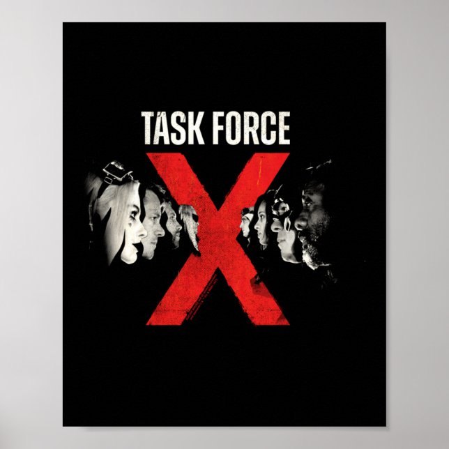 Männer Bösewicht Team Task Force X Leistung Poster (Vorne)
