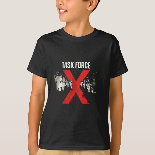 Männer Bösewicht Team Task Force X Leistung T-Shirt (Vorderseite)