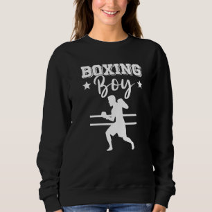 Männer Boxboxer Gloves Match Fighting Martial Sweatshirt