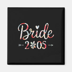 Männer Braut est 2025 verheiratet Hochzeit Brautpa Magnet