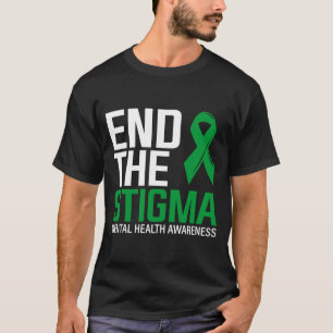 Männer brechen Ketten des Stigmas beenden das Stig T-Shirt