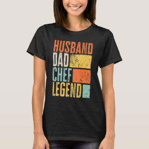 Männer Chef Ehemann Vater Legendärer Vater Beste K T-Shirt