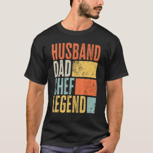 Männer Chef Ehemann Vater Legendärer Vater Bestes T-Shirt