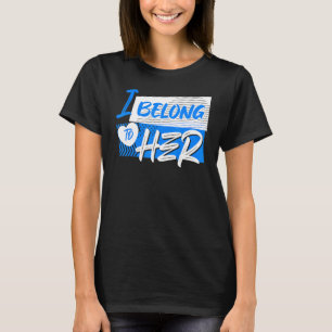 Männer Coole Aussage in der Liebe Herzschlag Valen T-Shirt