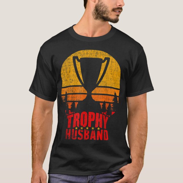 Männer Coole Vintage Stiltrophäe T-Shirt (Vorderseite)