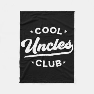 Männer Cooler Onkel Club Retro Bester Onkel überha Fleecedecke