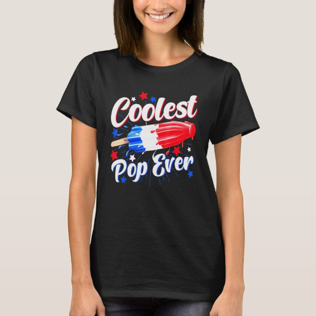 Männer Cooler Pop je Popsicle Retro Bomb 4. J T-Shirt (Vorderseite)