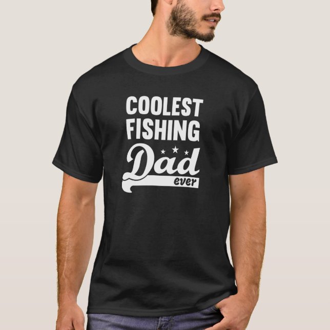 Männer Coolster Angelvater T-Shirt (Vorderseite)