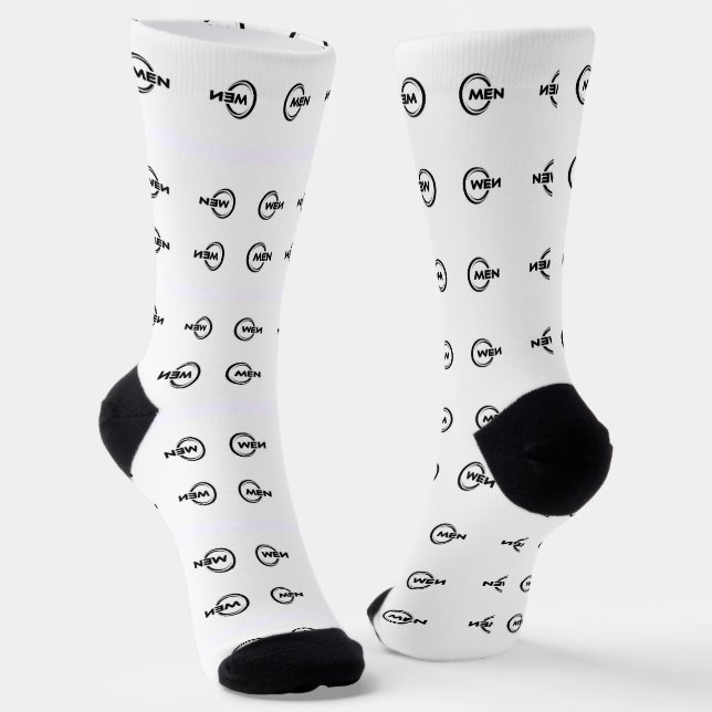 Männer Crew Socken (Gewinkelt)