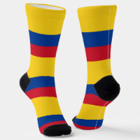 Männer-Crew-Socken mit kolumbianischer Flagge