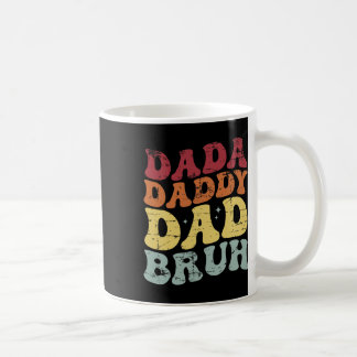 Männer Dada Papa Vater Bruh Vatertag Vintage Lusti Kaffeetasse