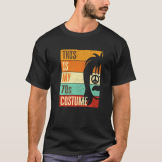 Männer Das ist mein 70er Kostüm Männer 70er Outfit T-Shirt