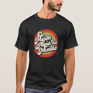 Männer der beste Vater für hispanische Latino-Vate T-Shirt