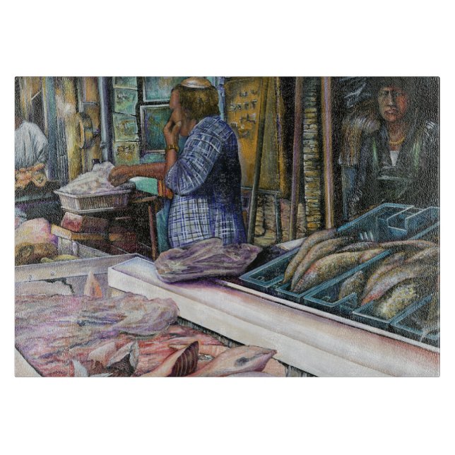 Männer der Wüste, Geschenke des Meeres, Jerusalem Schneidebrett (Vorderseite)