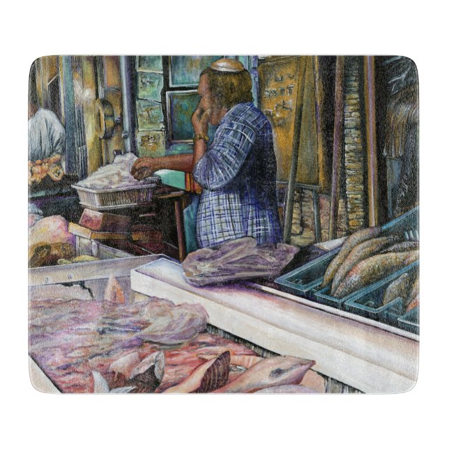 Männer der Wüste, Geschenke des Meeres, Jerusalem Schneidebrett (Vorderseite)