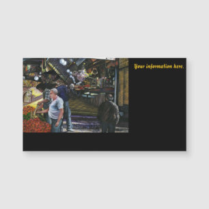 Männer des Handels, Jerusalem Magnetkarte