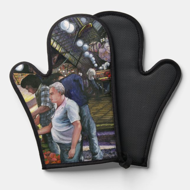 Männer des Handels, Jerusalem Ofenhandschuh (Vorderseite/Rückseite)