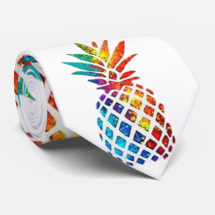 Männer Designer Krawatte Ananas