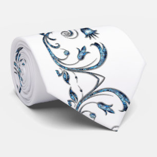 Männer Designer Krawatte Blau