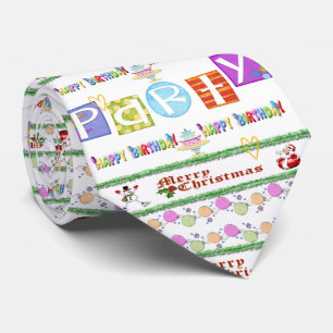 Männer Designer Krawatte Frohe Weihnachten glückli