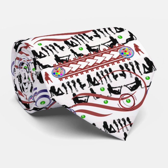 Männer-Designer-Krawatte Krawatte (Gerollt)