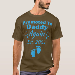 Männer, die 2023 erneut zum Papa-Schwangerschaftsj T-Shirt