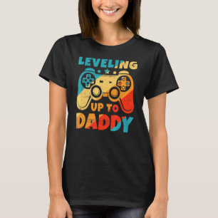 Männer, die bis zu Daddy Gamer Vater schwanger Ann T-Shirt