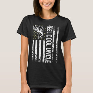 Männer, die die Flagge der USA fischen, sind für D T-Shirt