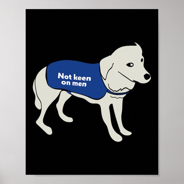 Männer, die eine Warnweste tragen Poster (Vorne)