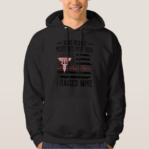 Männer, die einige nie ihren Helden-Krankenpfleger Hoodie