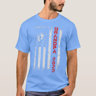 Männer, die für Opa 2023 beworben werden Erste pat T-Shirt