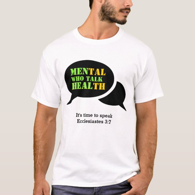 MÄNNER, DIE GESUNDHEIT SPRECHEN, individuell T-Shirt (Vorderseite)