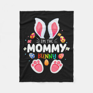 Männer, die ich bin die Mommy Bunny Matching Famil Fleecedecke