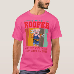 Männer, die ich bin, hören nicht auf, wenn ich müd T-Shirt