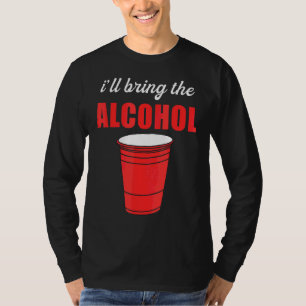 Männer, die ich bringen den Alkohol trinken Spiele T-Shirt