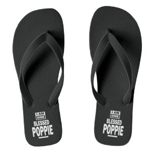 Männer, die ich ein gesegnetes Poppie Fathers Day- Flip Flops