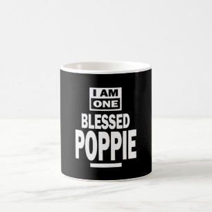 Männer, die ich ein gesegnetes Poppie Fathers Day- Kaffeetasse