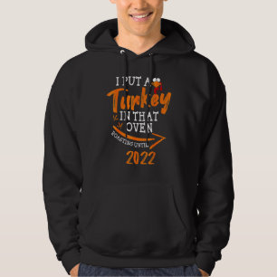 Männer, die ich eine Türkei in diesen Ofen-Schwang Hoodie
