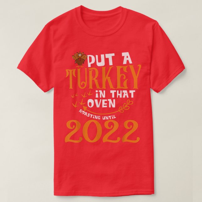 Männer, die ich eine Türkei in diesen Ofen-Schwang T-Shirt (Design vorne)
