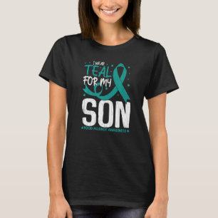 Männer, die ich für die Allergie von Son Food Aqua T-Shirt