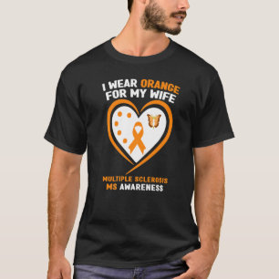 Männer, die ich für meine Ehefrau Orange trage Mul T-Shirt