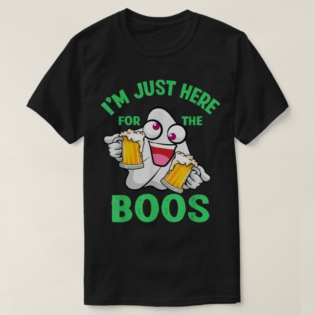 Männer, die ich gerade hier bin, für die Boos Hall T-Shirt (Design vorne)