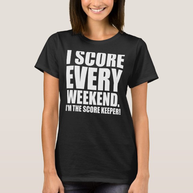 Männer, die ich jedes Wochenende schneide T-Shirt (Vorderseite)
