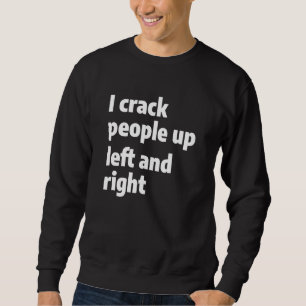 Männer, die ich Menschen aufreibe, Links und richt Sweatshirt
