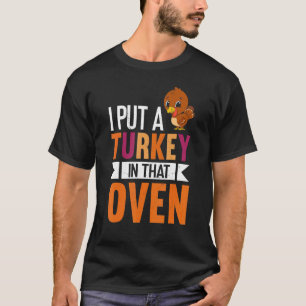 Männer, die ich vor dem Ofen-Erntedank in die Türk T-Shirt