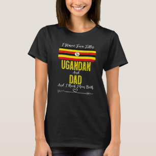 Männer, die ich zwei Titeln ugandisch und Vater Ug T-Shirt
