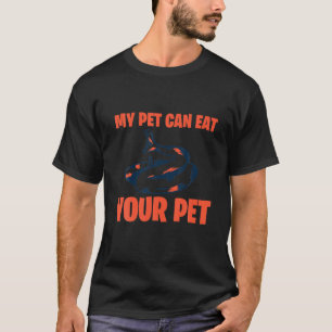 Männer, die mein Haustier kann essen, die Schlange T-Shirt