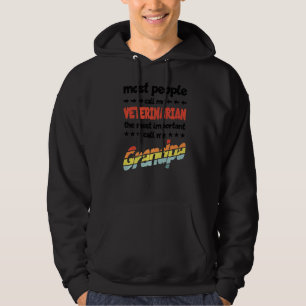 Männer Die meisten nennen mich Tierarzt am wichtig Hoodie