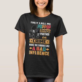 Männer, die mich Poppop nennen, weil Partner in de T-Shirt