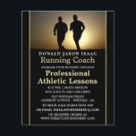 Männer, die rennen, Athletik lernen Werbe-Flyer Flyer<br><div class="desc">Herren,  die laufen,  Athletik lernen Werbe-Flyer durch den Business Card Store.</div>